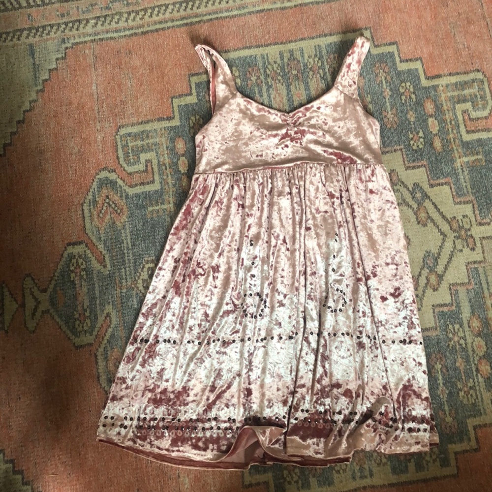 Free People Velvet Dress